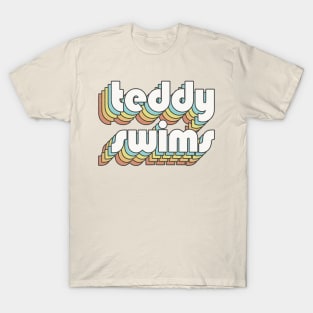 Retro Teddy Swims T-Shirt